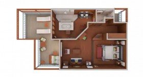 King Premium Oceanfront Villa (90 m²)